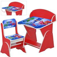 купить Детская регулируемая парта ML-315-22-4 PJ Masks (красная)