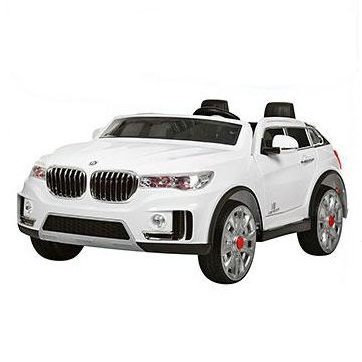 Детский электромобиль джип Bambi M 2768 EBR-1 с радиоуправлением (белый)