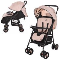 купить Детская прогулочная коляска M 3443L-13 GIFT книжка (бежевая)