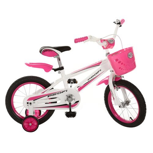 Велосипед детский Profi 14 дюймов 14RB-1 (розовый)