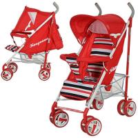 купить Детская прогулочная коляска трость 310-3 (красная)