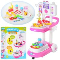 купить Игровой набор Доктор 13244 «Медицинская тележка»