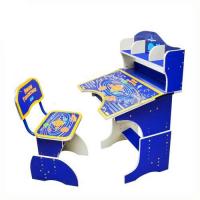 купить Детская парта HB 2878 со стульчиком и полочками, высота регулируется