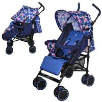 купить Детская коляска BAMBI M 3425-4 прогулочная трость (синяя)