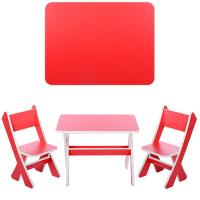 купить Детский столик со стульчиками М 2101-01 (коралловый)