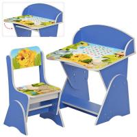купить Регулируемая парта со стульчиком ML-315-13-3 (голубая)