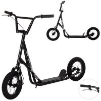 купить Самокат для взрослых SR 2-045 с ручным тормозом (черный)