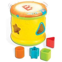 купить Развивающая игрушка-сортер WinFun 0713-01 Музыкальный барабан