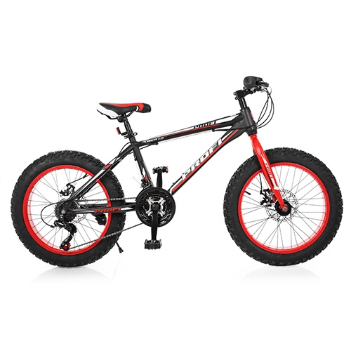 Спортивный велосипед 20 дюймов Profi EB20POWER 1.0 S20.1 стальная рама 13" (черно-красный)