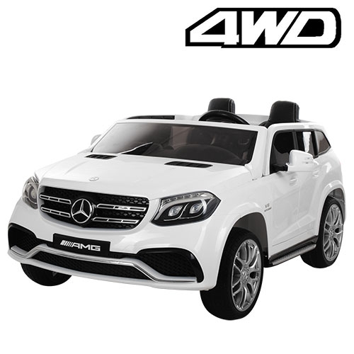 Детский электромобиль Mercedes AMG M 3565EBLR-1 полный привод (белый)