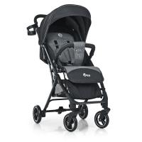 купить Детская прогулочная коляска El Camino ME 1039L IDEA Shadow Gray книжка чехол лен (серая)