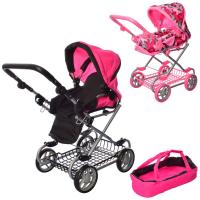 купить Игровая коляска для куклы Melogo 9346W люлька и прогулка