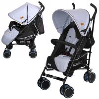 купить Коляска для детей KING M 3427-12 прогулочная трость (голубой)