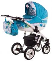 купить Коляска 2 в 1 Adamex Aspena Len 104L 60980