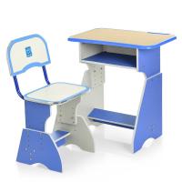 купить Парта со стульчиком Bambi HB-2029K-4 регулируемая высота (голубая)