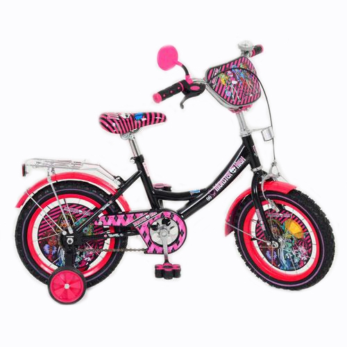 Двухколесный детский велосипед 16" P 1657 MH-B Monster High