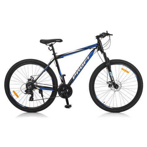 Велосипед 27,5 дюймов Profi G275GRAPHITE A275.1 навесное Shimano (черно-синий)