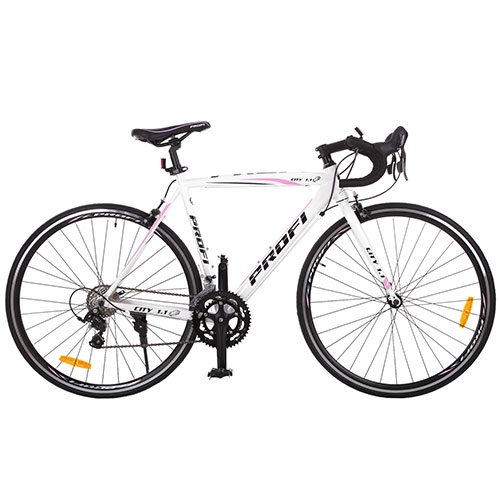 Спортивный велосипед 28 дюймов Profi G53CITY A700C-2 (бело-розовый)