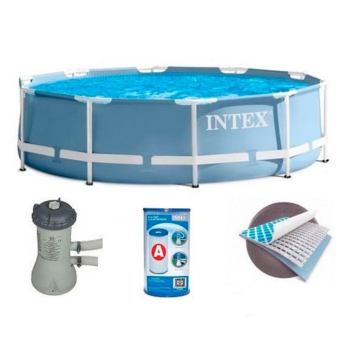 Каркасный бассейн Intex 28712 с фильтр-насосом (366-76 см)
