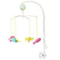 купить Заводная карусель на кроватку 999-115B с подвесками