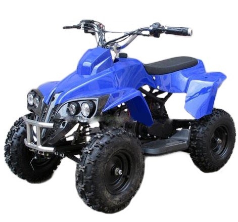 Мощный детский квадроцикл HB-EATV 500C-4 (синий)