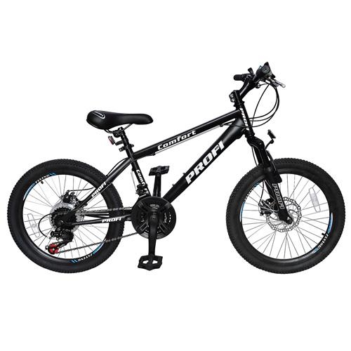 Спортивный велосипед 20 дюймов COMFORT 20.2 Profi (черный)