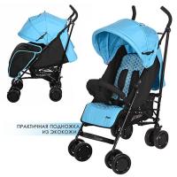 купить Детская прогулочная коляска трость M 3419-12 PICNIC (голубая)