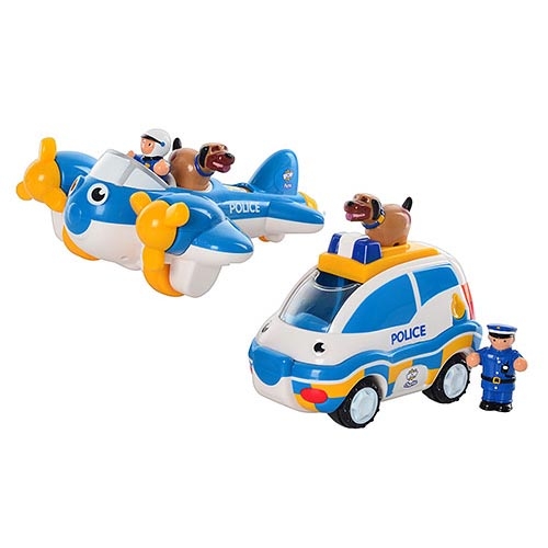 Набор транспорта WOW Toys 80028 полиция
