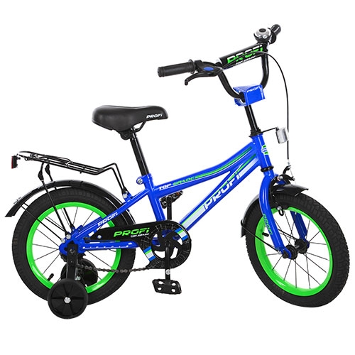 Детский велосипед Prof1 14 дюймов L14103 Top Grade (синий)