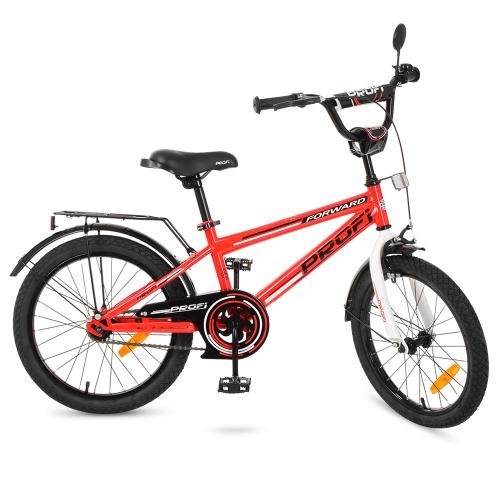 Детский велосипед 20 дюймов Profi T2075 Forward с подножкой (красный)