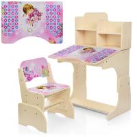 купить Парта для девочек Bambi B 2071-9-3 с полочками (венге, девочка)