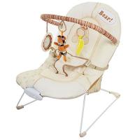 купить Детский шезлонг BC 010-A три положения спинки подвески (бежевый)