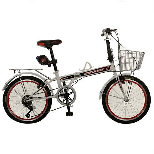 Велосипед 20 дюймов Shimano E20F-3 стальная рама (белый)