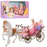 купить Кукла с лошадью и каретой 207 A