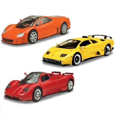 Машинка 73100 C (Volkswagen, Lamborghini, Pagani Zonda)