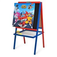 купить Мольберт для детей Super Wings M 075 двухсторонний из ДСП