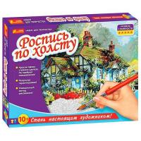 купить Набор для творчества Роспись по холсту Домик в саду 4943