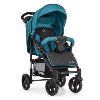 купить Коляска-книжка детская прогулка El Сamino ME 1015L AMULET Emerald дождевик чехол (изумрудная)