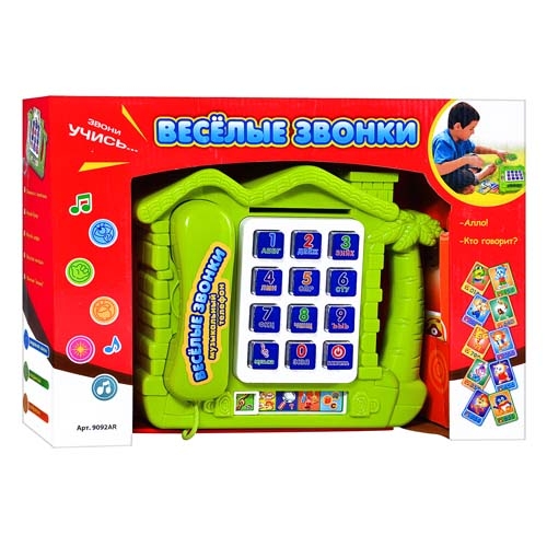 Обучающий музыкальный телефон 9092 AR Joy Toy