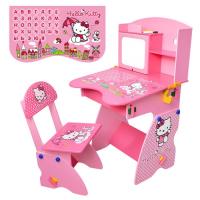купить Детская парта M 0324 Hello Kitty со стульчиком, регулируемая