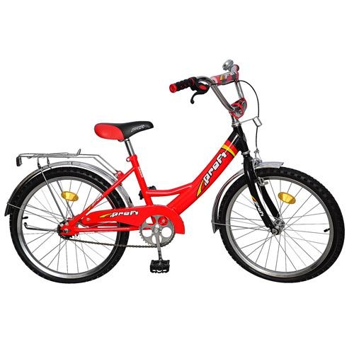 Двухколесный велосипед 20 дюймов PROFI P 2046 P 2036 (красно-черный)