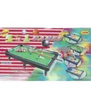 купить Игровой мининабор 5 в 1 Metr+ ZZ Toys 20016: баскетбол, бильярд, снукер, файр-шутер, футбол