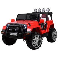купить Детский джип электромобиль Bambi M 3572EBLR-3 кожа 4 мотора (красный) купить Детский джип электромобиль Bambi M 3572EBLR-3 кожа 4 мотора (красный)