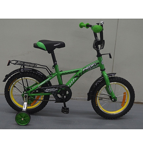 Велосипед для детей двухколесный 16 дюймов Profi G1632 Racer (зеленый)