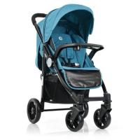 купить Детская коляска-книжка El Camino ME 1027L TEMPO Emerald прогулочная с чехлом (изумрудная)