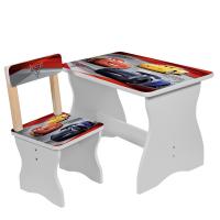 купить Детский деревянный столик со стульчиком 504-52 Тачки