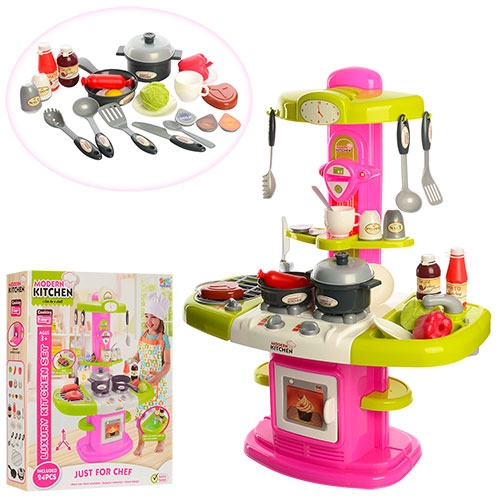 Детская игровая кухня Limo Toy 16808A плита духовка и мойка