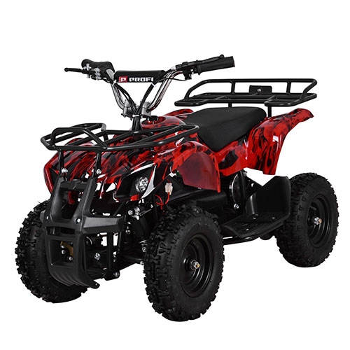 Квадроцикл с металлическим корпусом Profi HB-EATV 800N-NEW6 (огонь)