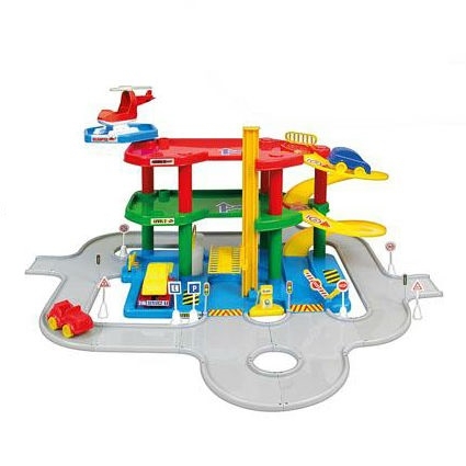Гараж-парковка Mochtoys 5718 трехэтажная