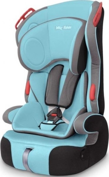 Автокресло Baby Shield Penguin Plus grey turquoise (серый-бирюза) 472